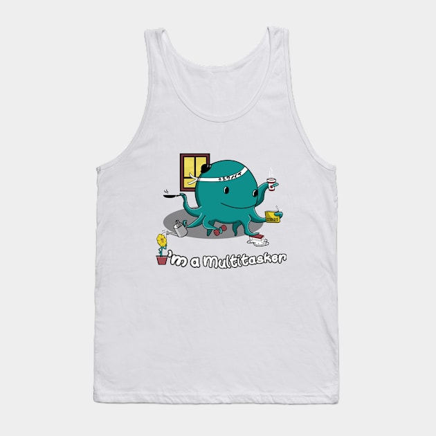 Multitasker Octopus Tank Top by constantine2454